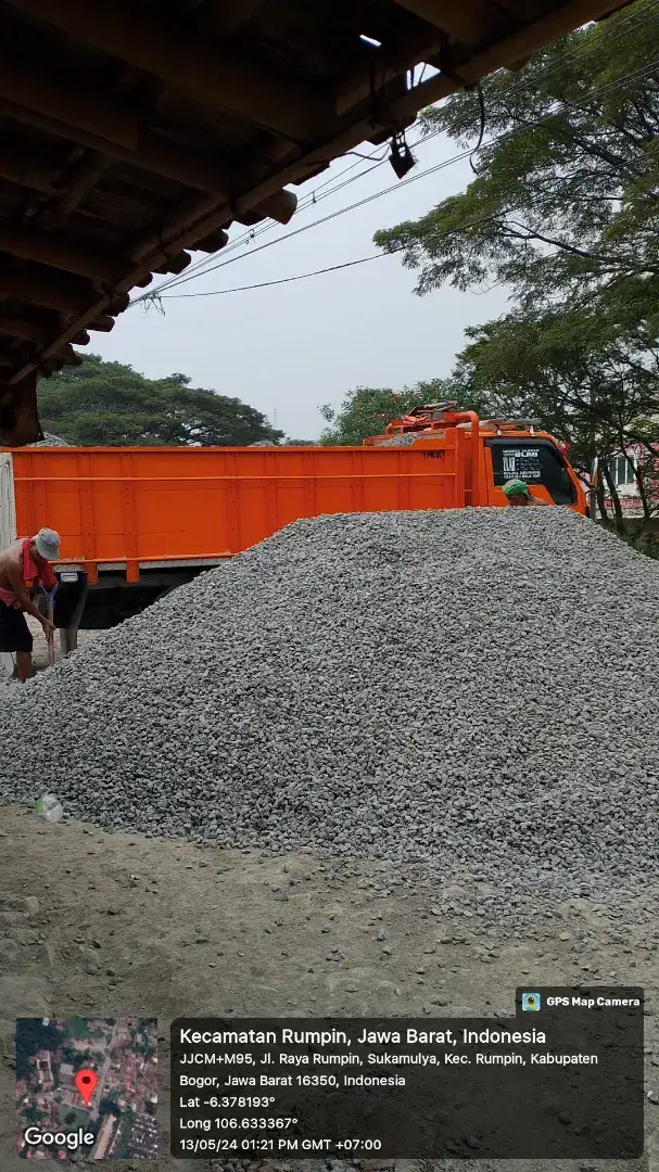 Pasir cuci pasang