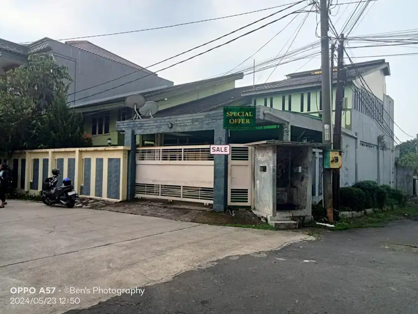 Rumah Hook di BSI Baranang Siang Indah Dekat Tol
