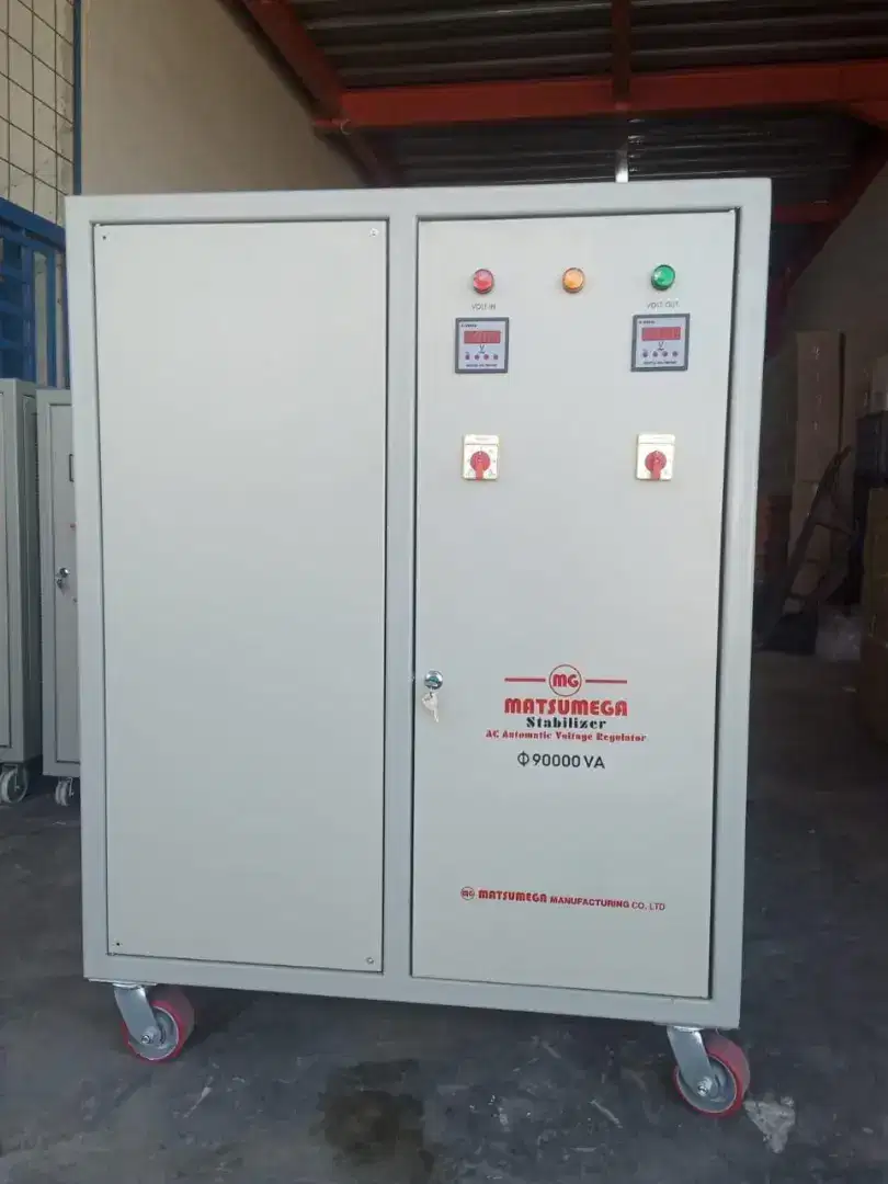 Stabilizer Alat stabil Listrik Rumah/Ruko/Gedung/Pabrik 90Kva 3phase