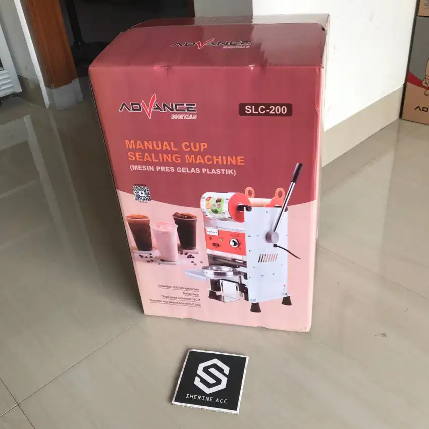 Segel Plastik Cup Sealer Manual Advance SLC-200