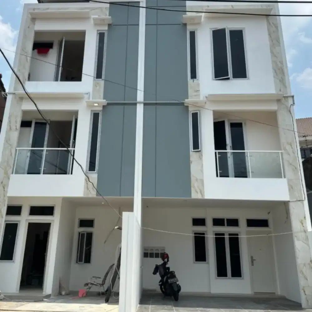 Dijual Rumah Siap Huni Minimalis Modern 3 Lt di Kran5 Kemayoran Jakpus