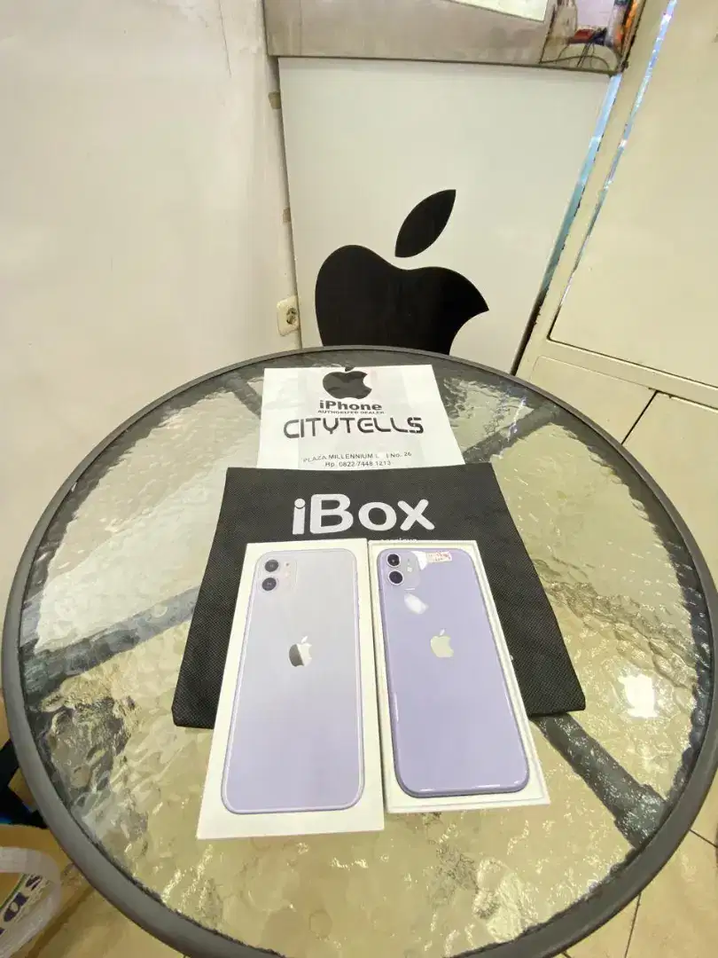 Iphone 11 128GB Purple Second Ex Garansi iBox