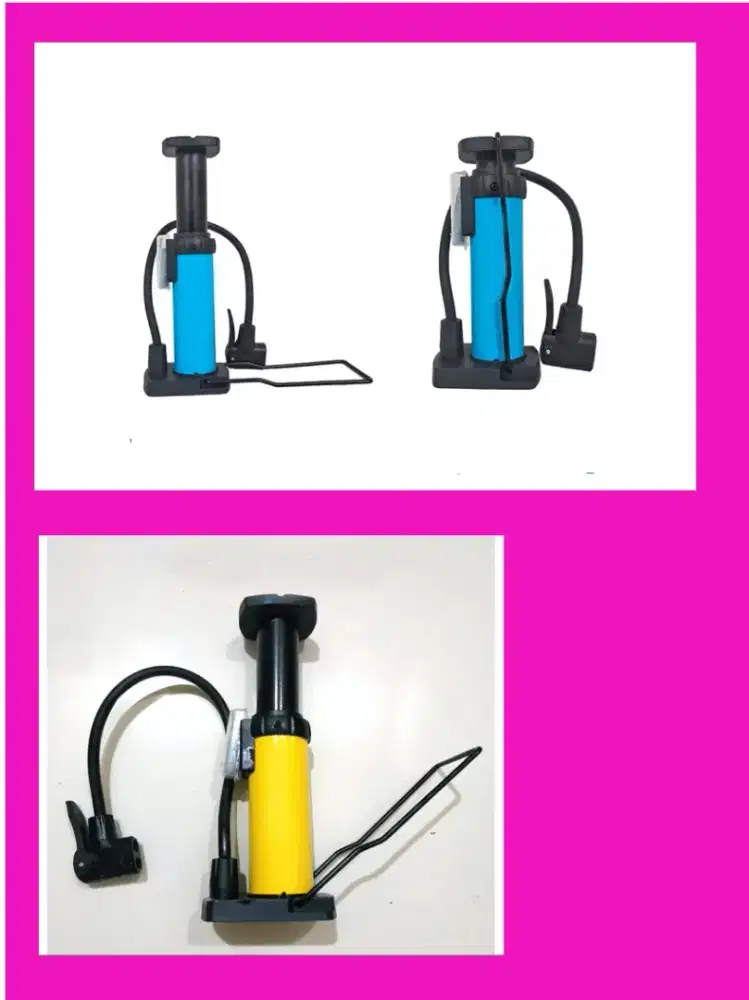 Pompa ban Motor-Sepeda-Mobil = portable PRAKTIS~Fleksibel Mudah DiBawa