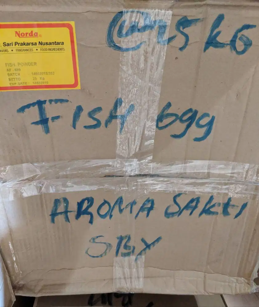 Tengiri Beef Chicken Fish Rambak Shrimp Garlic Capsicum SHU 200-1,5JT