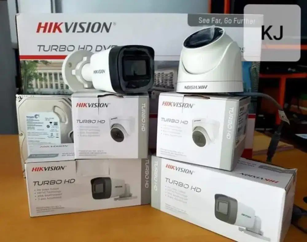 Pasang paket kamera CCTV hilook HIKVISION gambar jernih