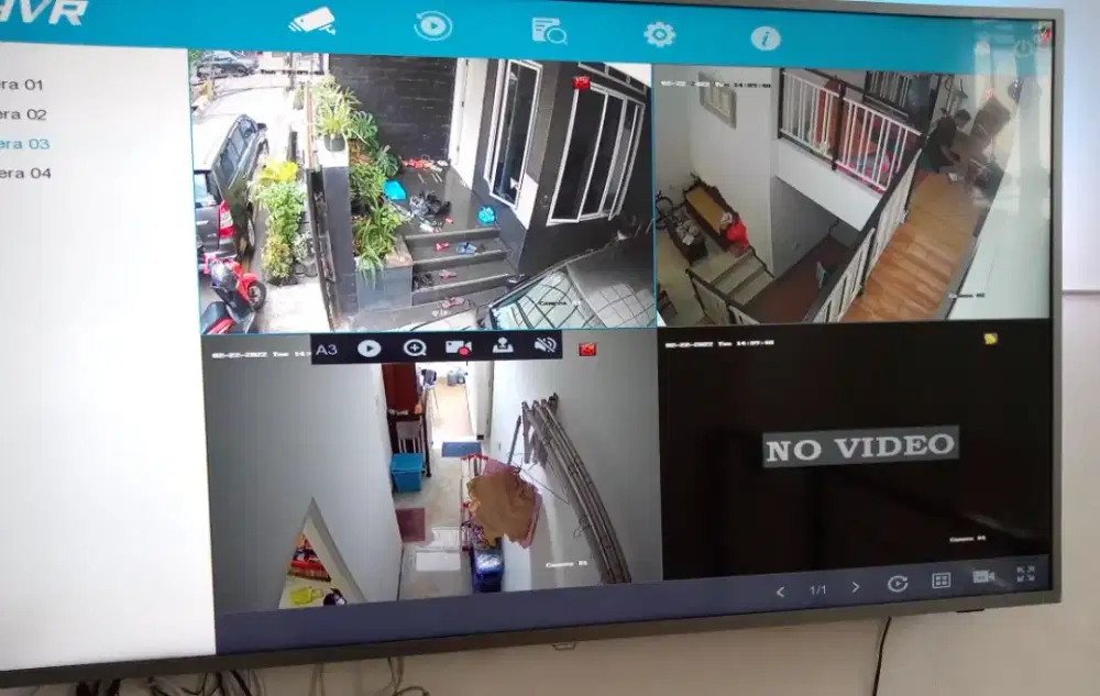 pasang baru paket kamera CCTV hilook HIKVISION gambar jernih