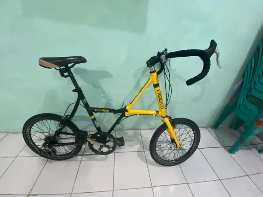 Sepeda Minivelo Lipat, Doppelganger FX 02, Rare Item Full Original