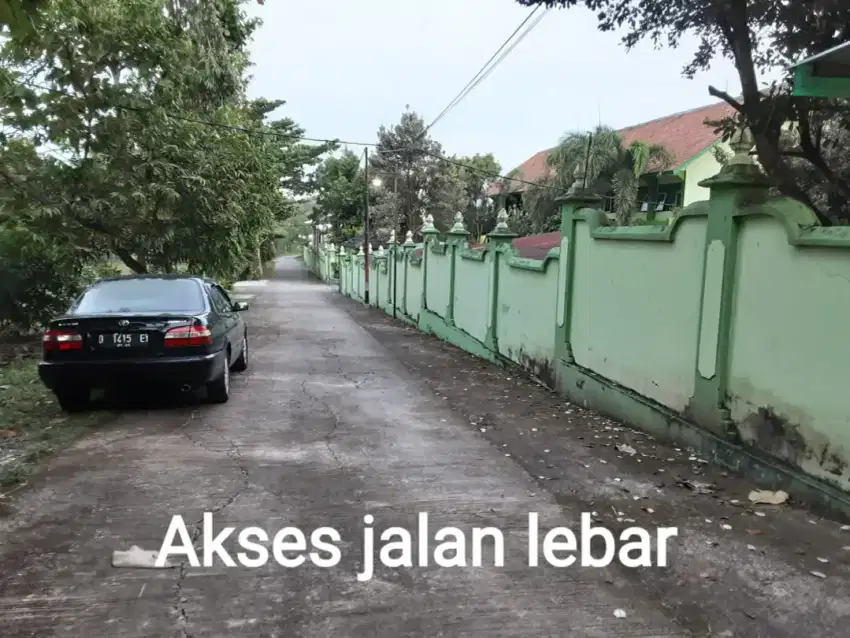 Tanah murah dan strategis di depan SMA Negeri 1 Pajangan, hrg 550Rb/M
