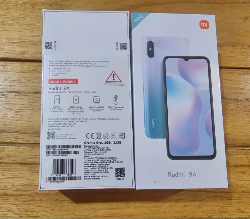 Baru/segel Xiaomi redmi 9A ram  3 / 32 octacore 5000 Mh (bukan 9 10 11