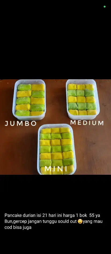 Pancake durian enak