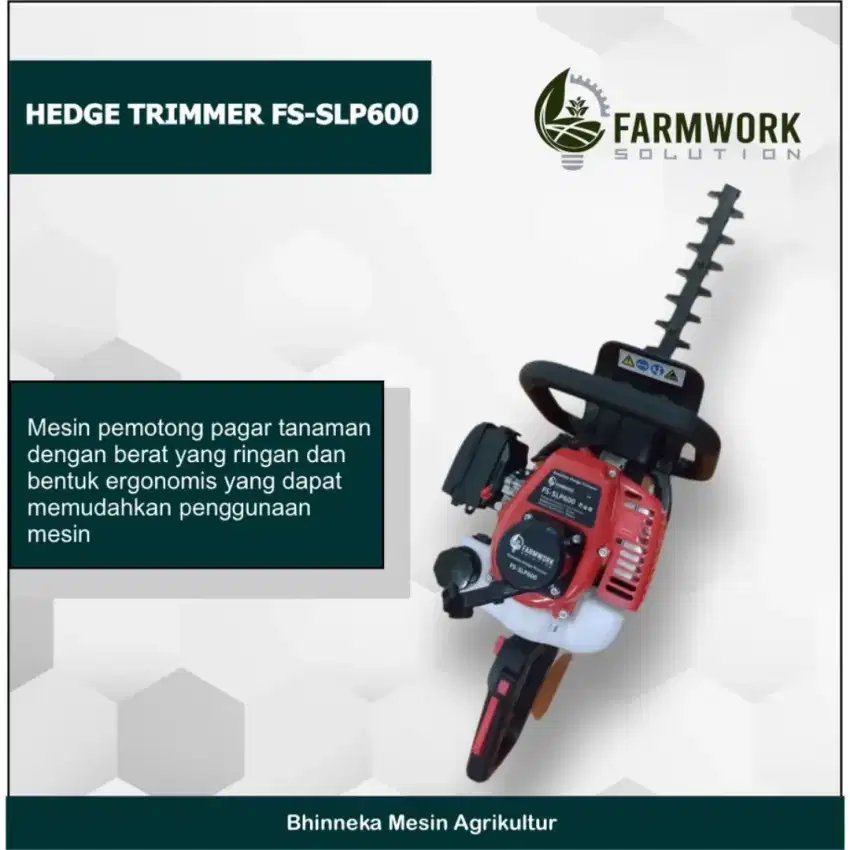 Mesin potong rumput dahan ranting pohon pagar hedge trimmer