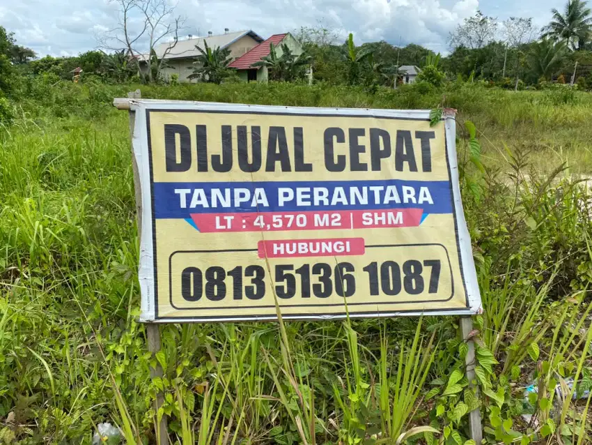 TANAH DIJUAL di Tanjung Redeb /Berau