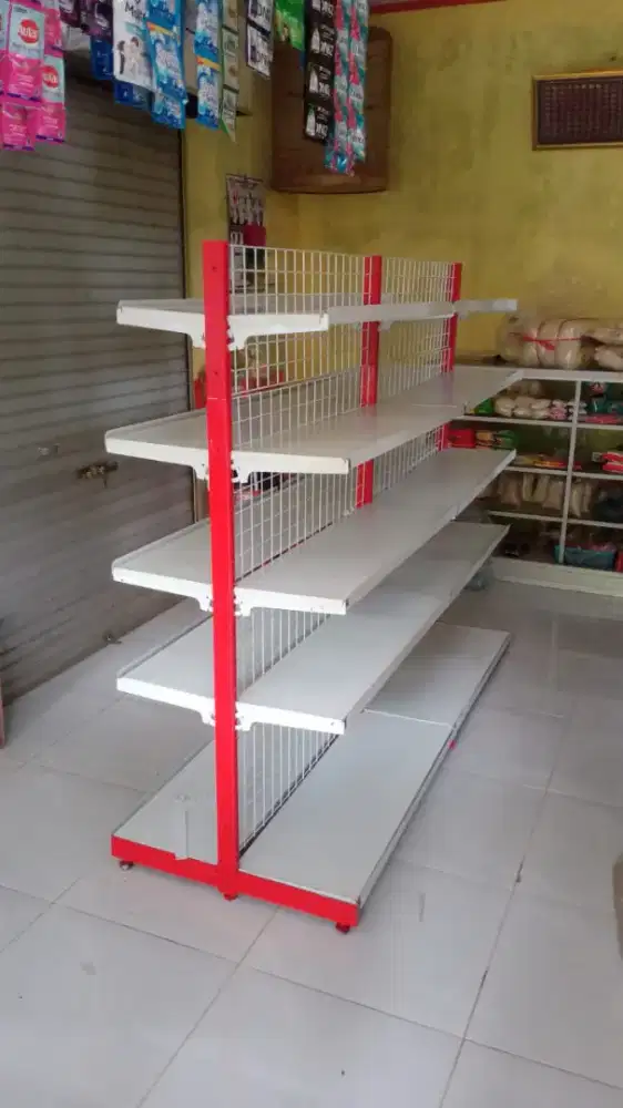 RAK MINIMARKET BEKAS REKONDISI