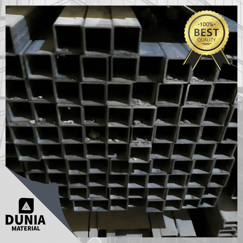 Hollow Hitam 40 X 40 F 2 mm