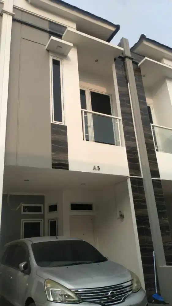 Dijual Rumah Baru Minimalis Modern 2 Lt di Pisangan Baru Jakarta Timur
