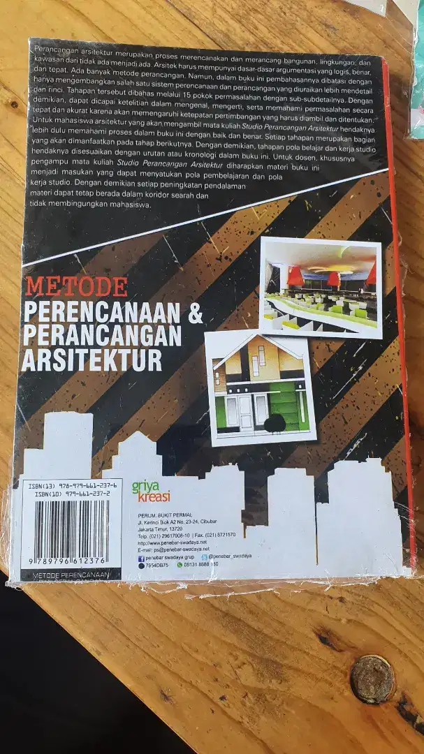 Jual buku metode perencanaan dan perancangan arsitektur