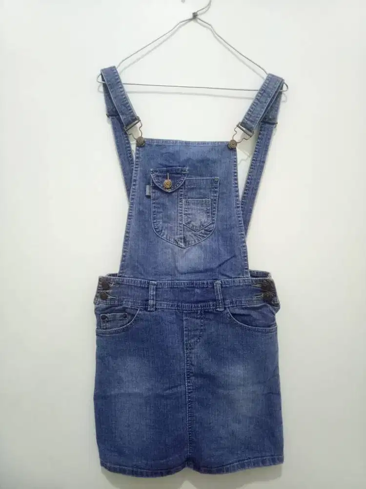 Preloved Romper Tali Wanita Jeans Degas