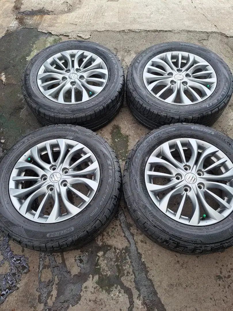 R16 velg new s cross cocok buat x over proton exora ertiga dll