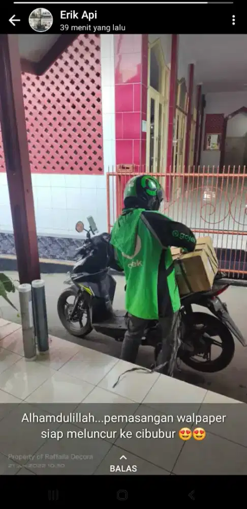 Lowongan supirdan kurir motor terbatas sisa 1 motor