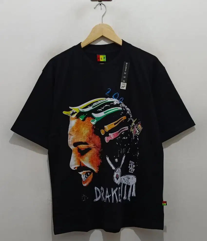 T SHIRT / KAOS BW DRAKE BLACK