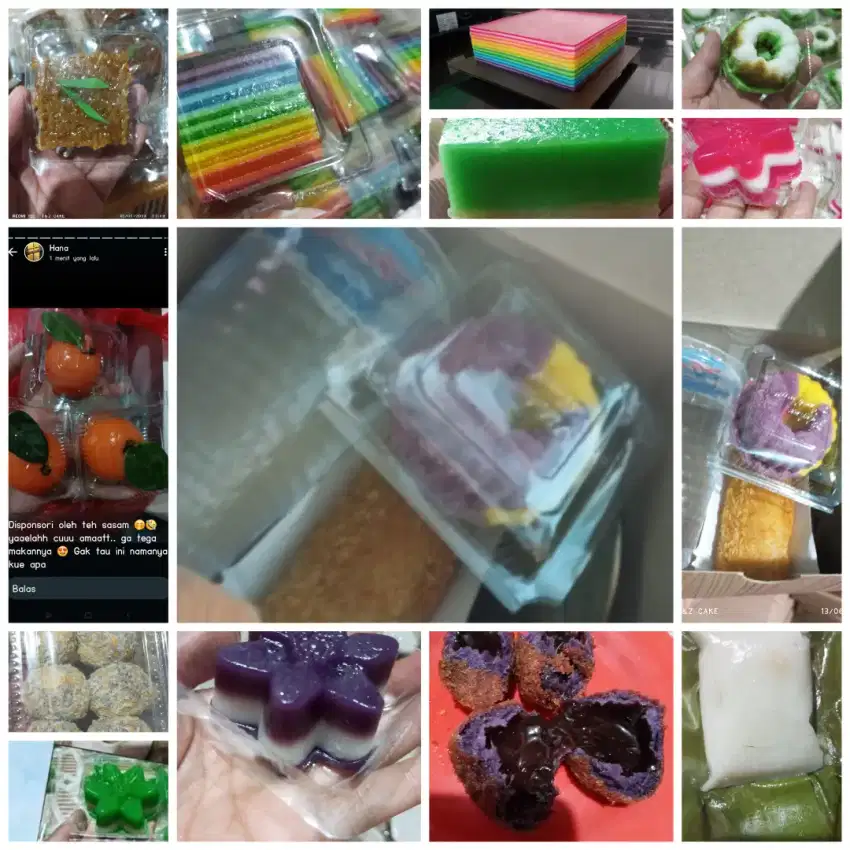 Aneka kue basah