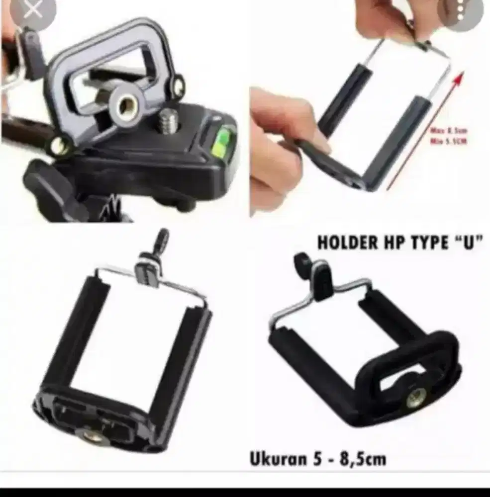 Holder hp atau penjepit tongsis