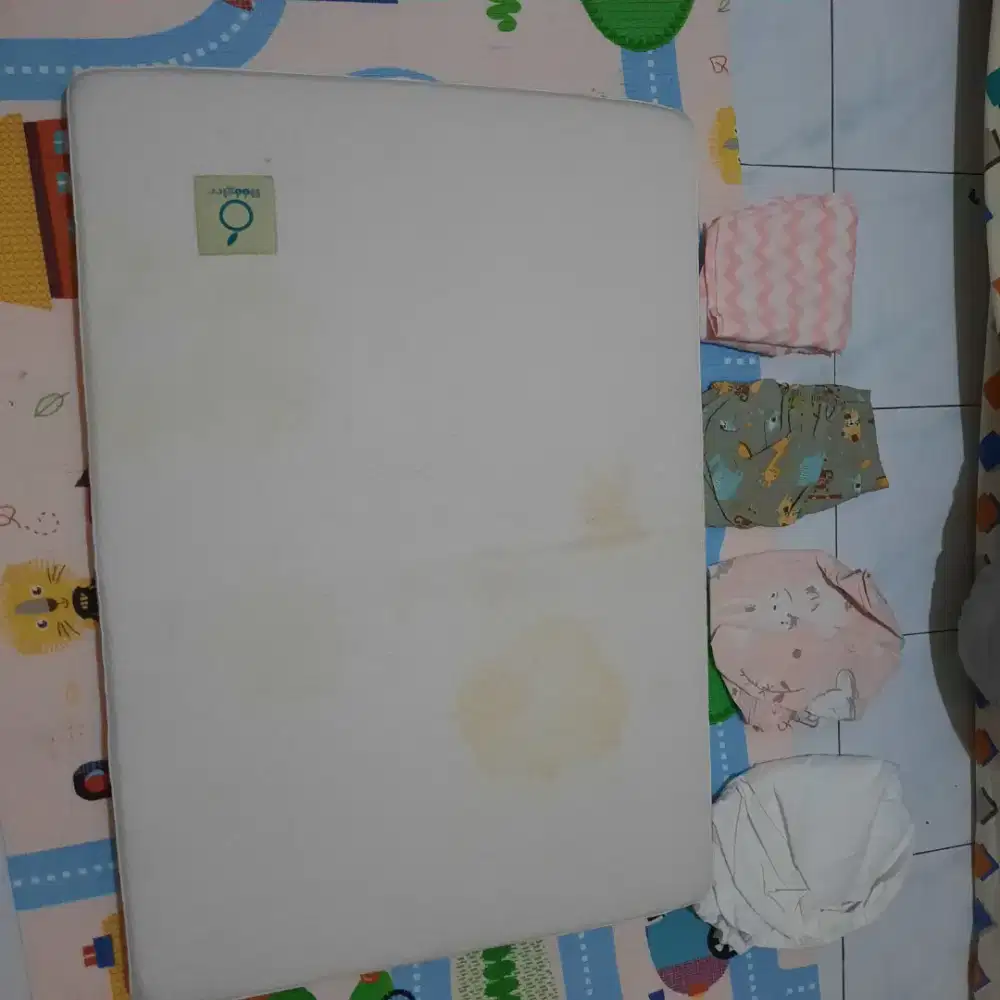 Kasur mattres fitted latex DOOGLEE travel cot