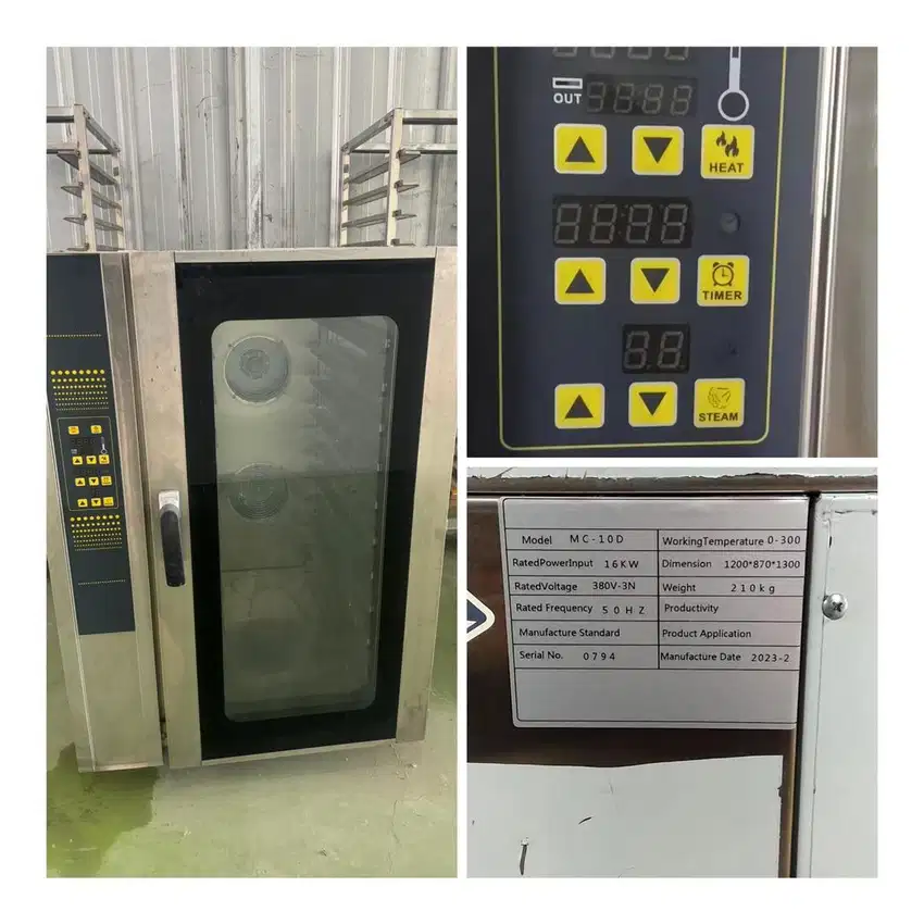 Moving out sale Mesin oven cookies / roti tidak jadi produksi