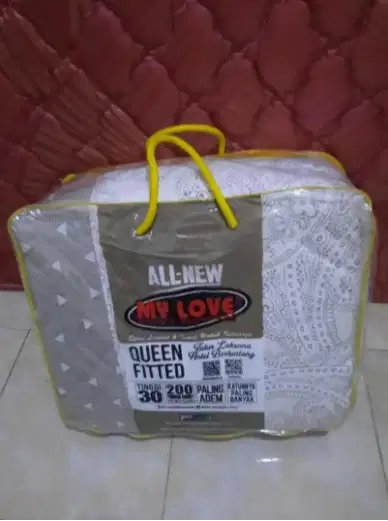 Jual Bed Cover Baru Berbagai Merk My Love, Tommony