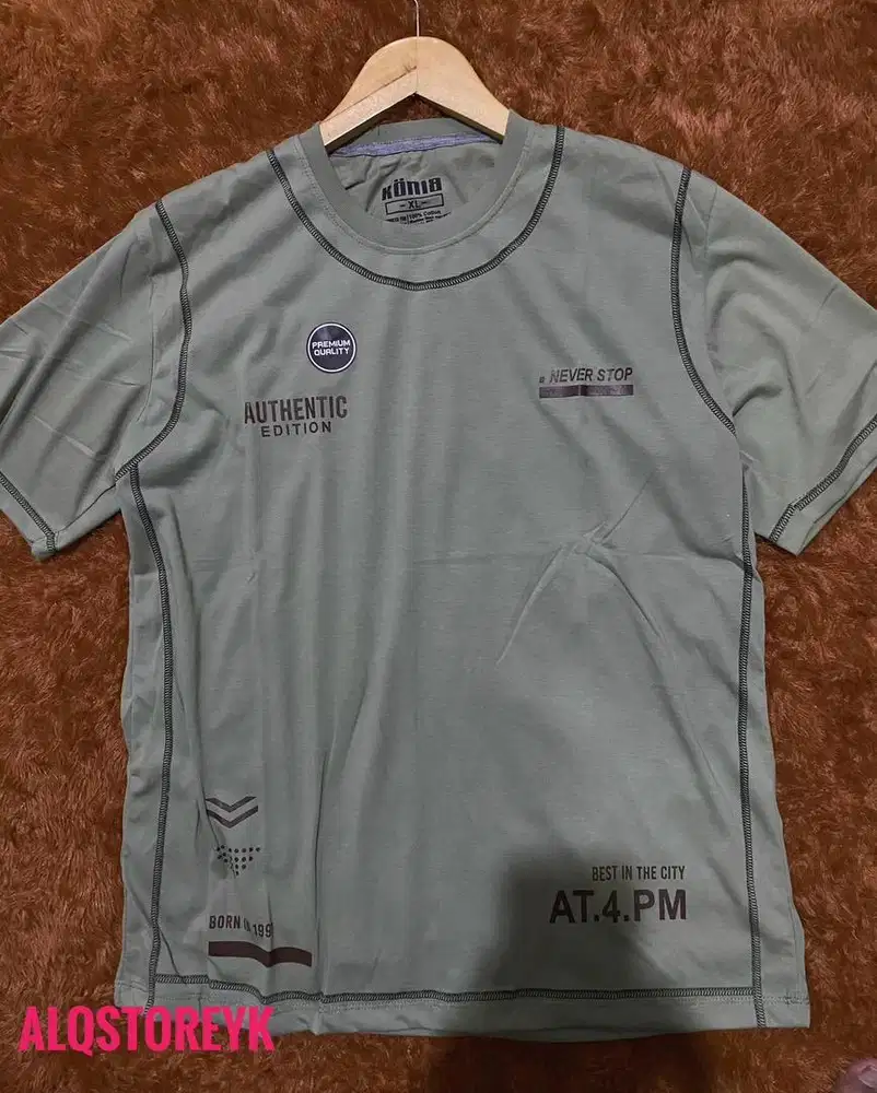 Kaos Distro motif best katun premium