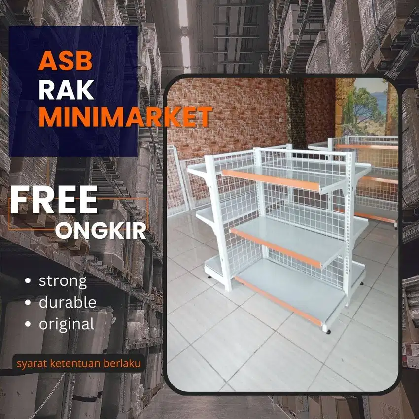 rak jualan minimarket dan toko modern