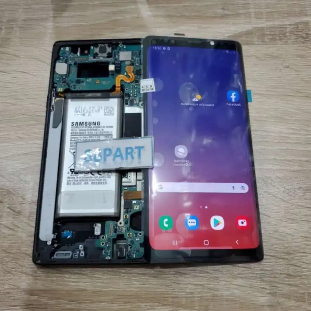 KACA LCD SAMSUNG A70 FULLSET SIAP PASANG