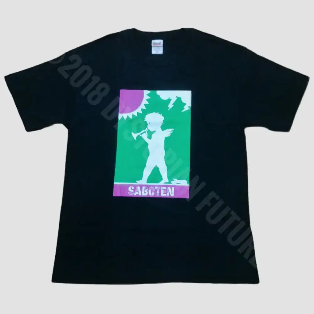 Rare Vintage T-shirt Band Saboten - African Records