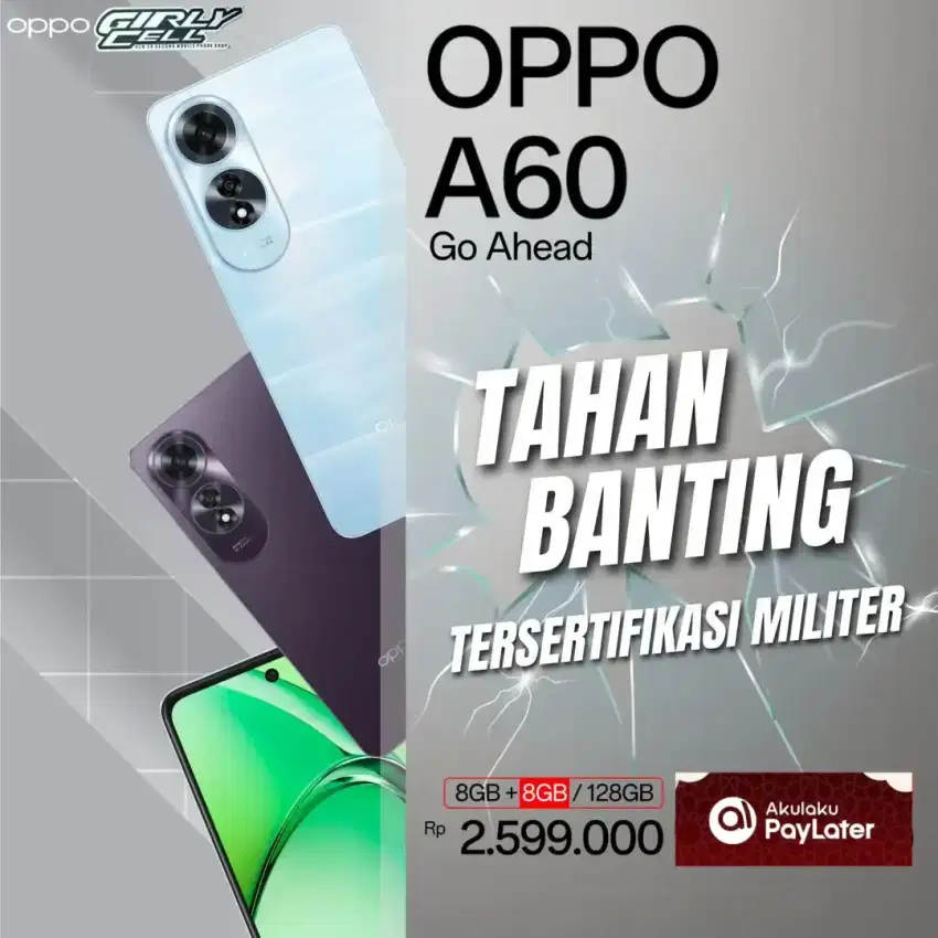 OPPO A60 DI CASH / KREDIT BISA