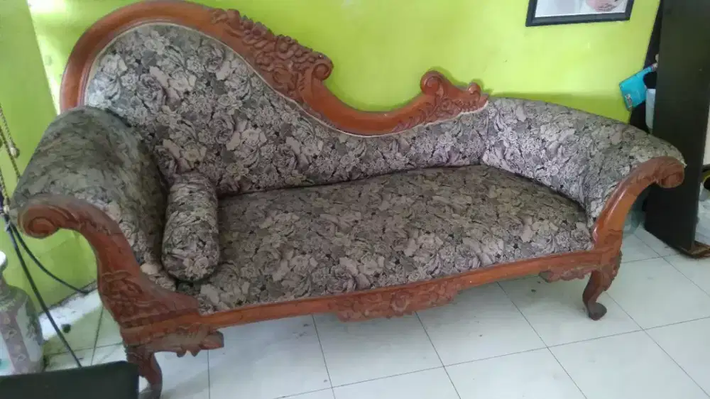 sofa jati surabaya solid platinum siap pakai nego cod rungkut ok