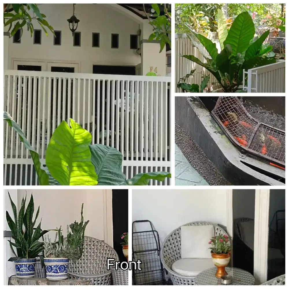 Rumah asri  furnished