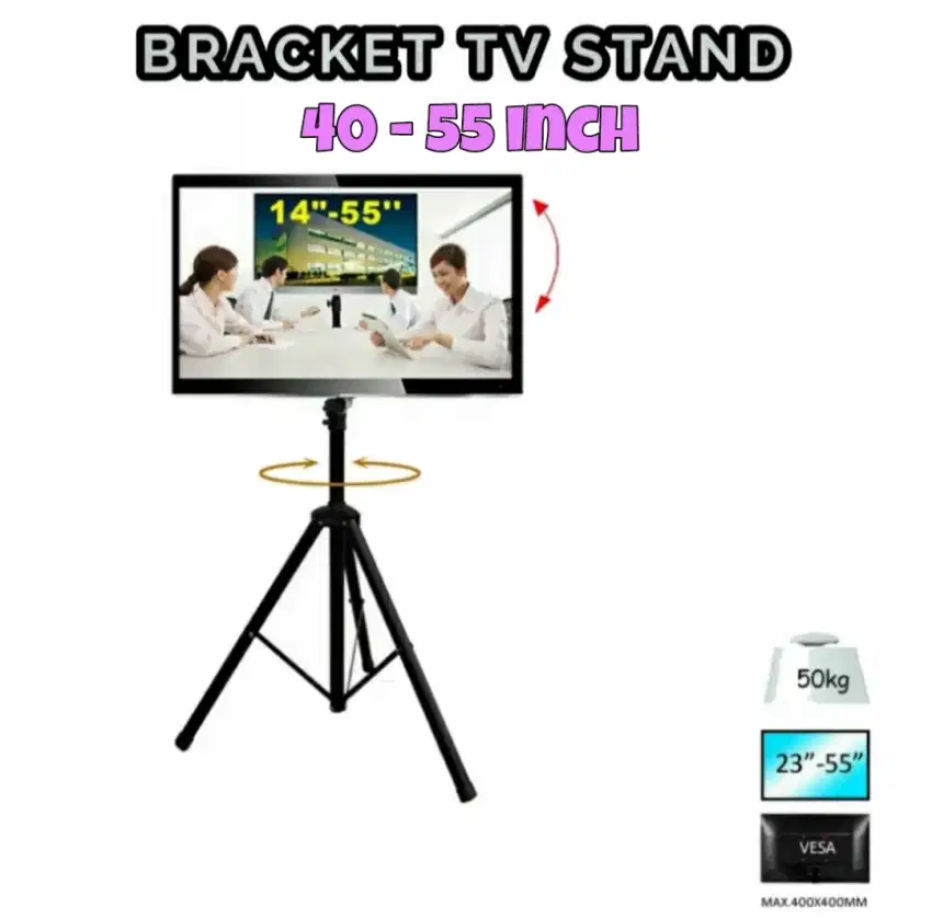 tripod stand speaker terbaruu projector dan speaker (SPS-502 M)