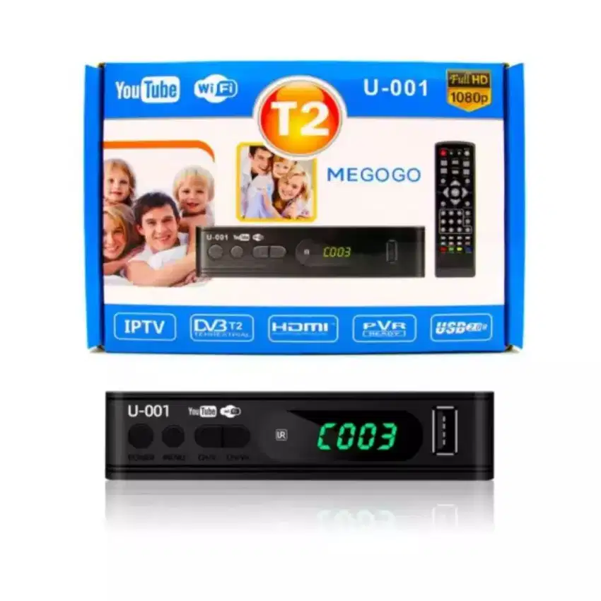 SET TOP BOX PENANGKAP SIARAN TV DIGITAL T2 STB DVB