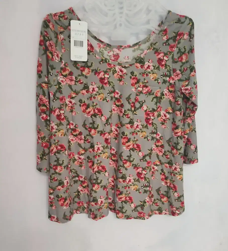 Atasan bunga2 bahan adem