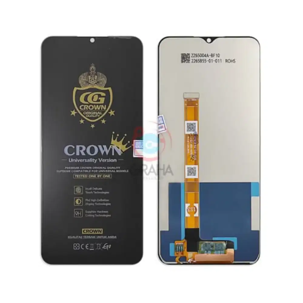KACA LCD REALME C15 FREE PEMASANGAN