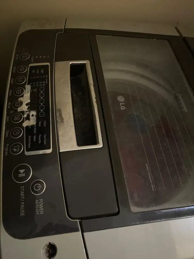 Jual mesin cuci merk LG 1 tabung hanya rusak silk nya aja