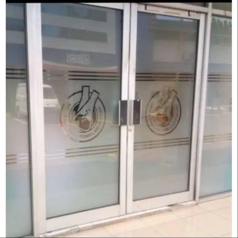 cutting stiker sandblast custom