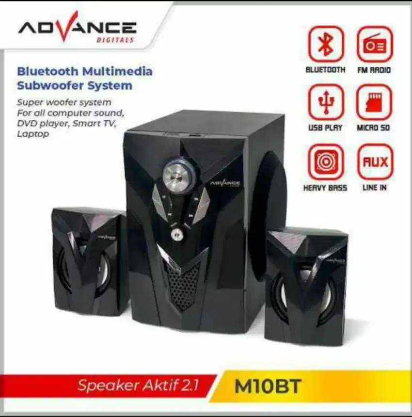 Speaker aktiv bluetooth,radio merk ADVANCE M10BT