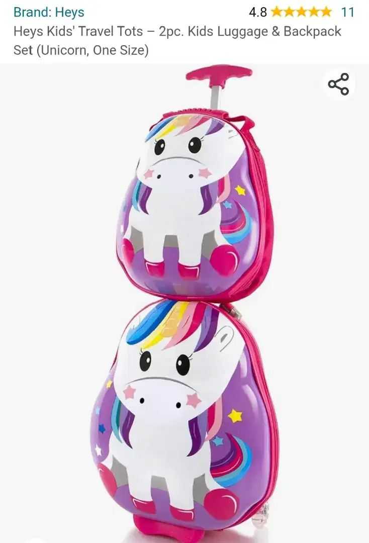 Buy 1 get 1.Heys Unicorn Beli Tas Koper dapat Tas Ransel
