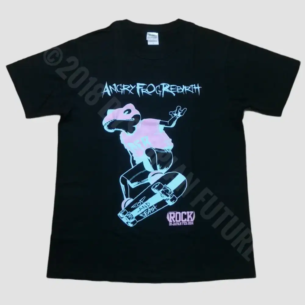 T-shirt Band Angry Frog Rebirth - Rock In Japan Fes. 2014