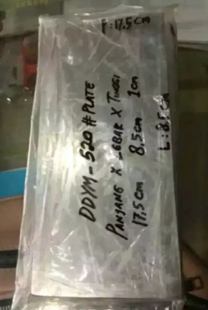 Plat Grafir Mesin Seri Expired Date DDYM 520A Powerpack