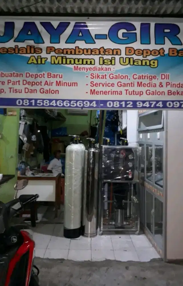 Depot air minum isi ulang berkualitas