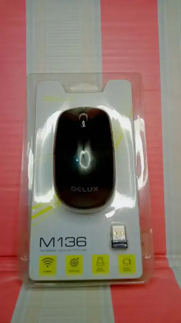 Mouse m136 deluxe murah