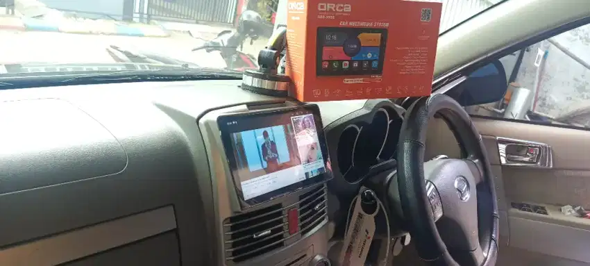 Pemasangan head unit android orca 9 inc di rush /Terios