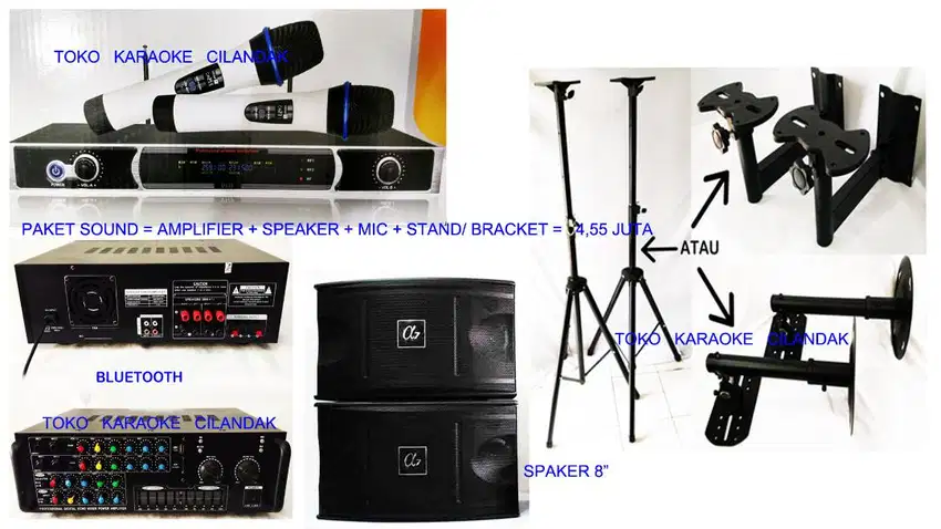 paket karaoke sound system